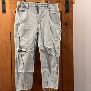 Old Navy Light Distressed Denim